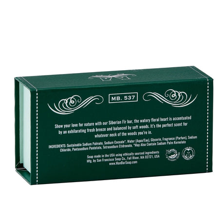 San Francisco Soap Company Man Bar® Hydrating Siberian Fir Bar Soap 10oz