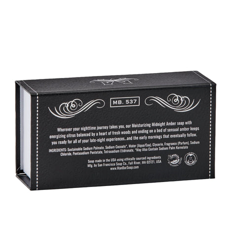 San Francisco Soap Company MAN BAR® Moisturizing Midnight Amber 10oz