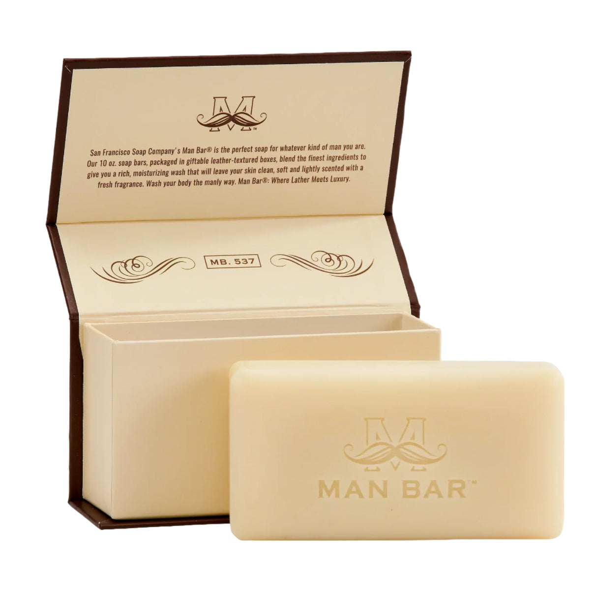San Francisco Soap Company - MAN BAR® - Revitalizing Exotic Musk & Sandalwood - 10oz