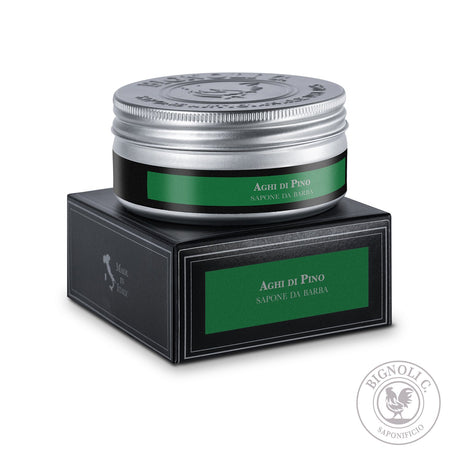 Saponificio Bignoli Pine Needle Artisan Shaving Soap 175g