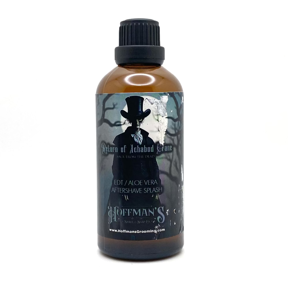 Scratch & Dent Hoffman's Return of Ichabod Crane Limited Halloween Edition EDT Aloe Vera Aftershave Splash 100ml
