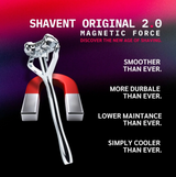 Shavent Safety Razor Single Edge Original 2.0 Magnetic Force Black Oak