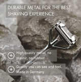 Shavent Safety Razor Single Edge Original 2.0 Magnetic Force Black Oak