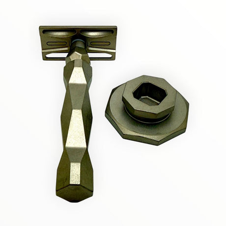 Shield Razors Titan Elite Series Defender Double Edge Safety Razor
