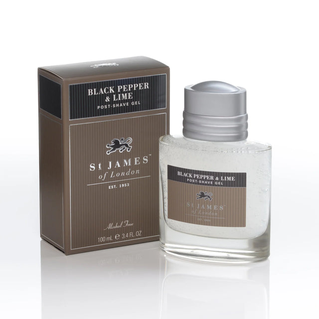 St. James of London - Black Pepper & Lime - Post-Shave Moisturiser - 100ml