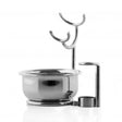 St. James of London Chrome Compact Brush & Razor Stand w/Bowl