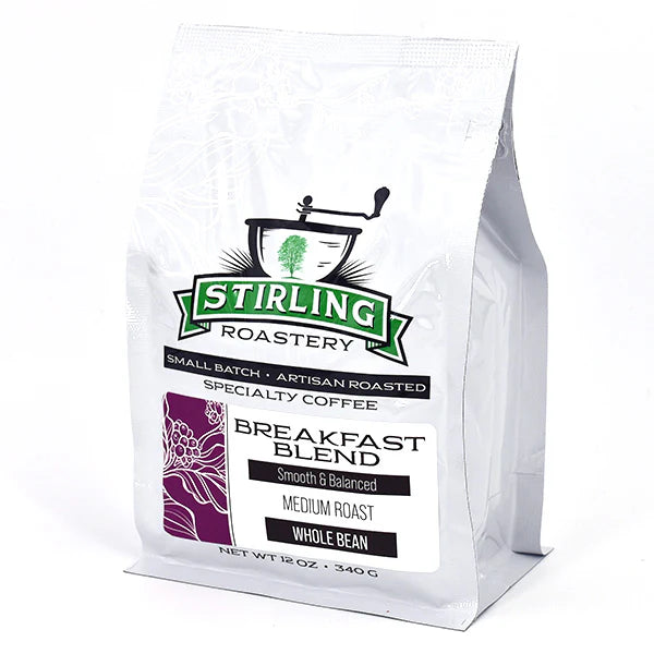 Stirling Roastery - Whole Bean Coffee - 12oz.