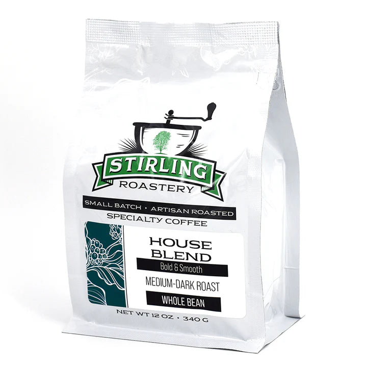 Stirling Roastery - Whole Bean Coffee - 12oz.