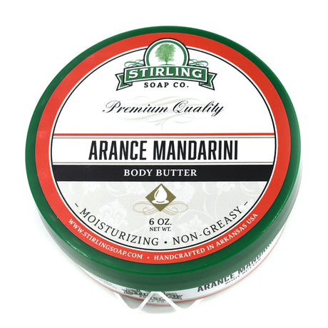 Stirling Soap Company Arance Mandarini Body Butter 6oz
