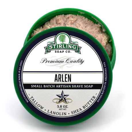 Stirling Soap Company Arlen Shave Soap 5.8oz