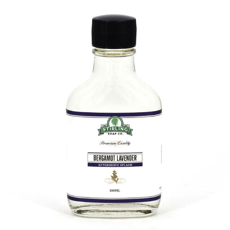 Stirling Soap Company Bergamot Lavender Aftershave Splash 100ml