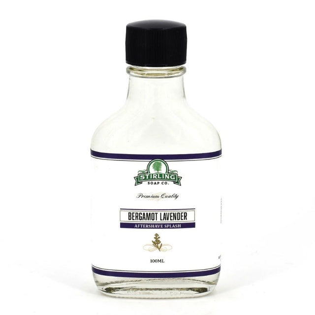 Stirling Soap Company Bergamot Lavender Aftershave Splash 100ml