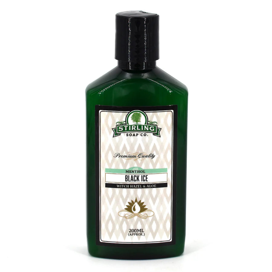Stirling Soap Company Black Ice Witch Hazel & Aloe 200ml