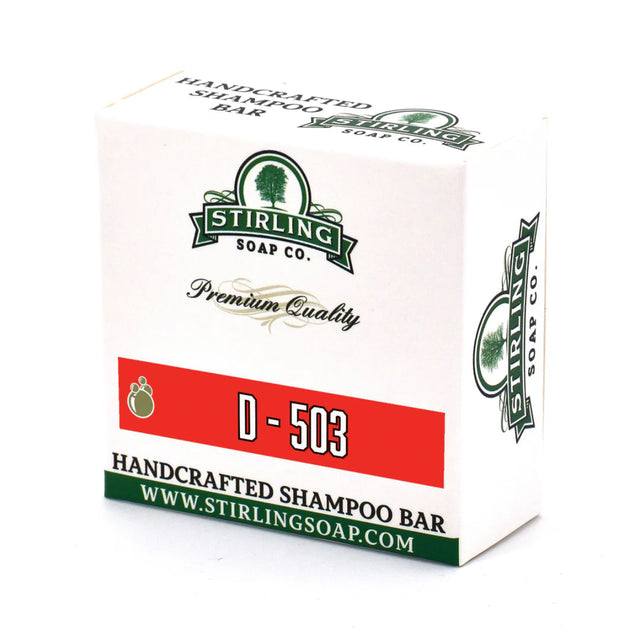 Stirling Soap Company D-503 Shampoo Bar 3.8oz