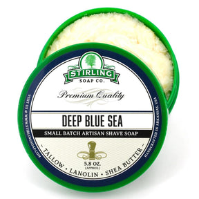 Stirling Soap Company Deep Blue Sea Shave Soap 5.8oz