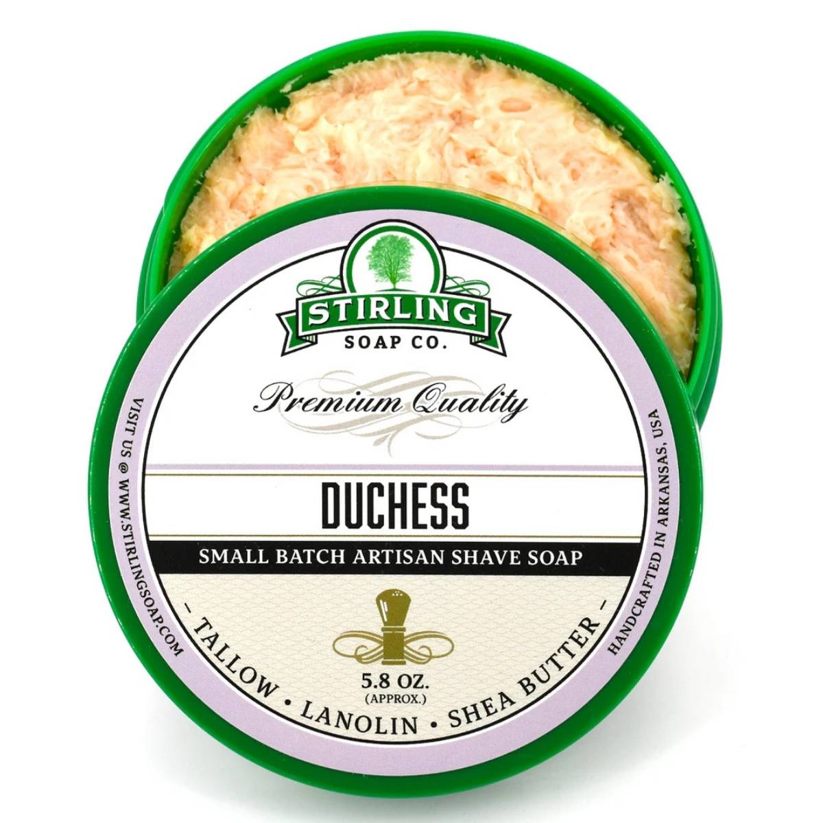 Stirling Soap Company Duchess Shave Soap 5.8oz