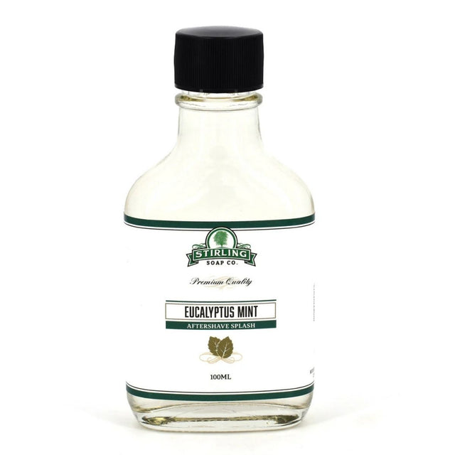 Stirling Soap Company Eucalyptus Mint Aftershave Splash 100ml