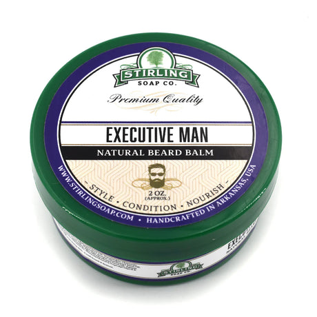Stirling Soap Company Executive Man Beard Balm 2oz