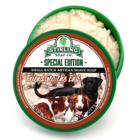 Stirling Soap Company Friends to the End Shave Soap 5.8oz