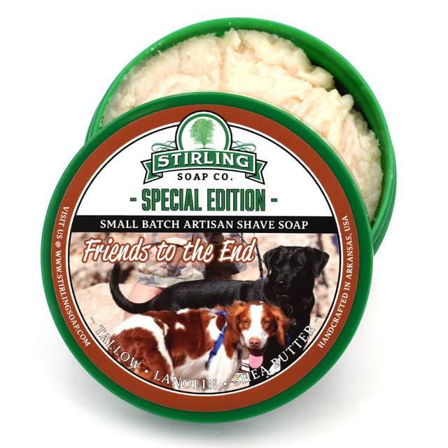 Stirling Soap Company Friends to the End Shave Soap 5.8oz
