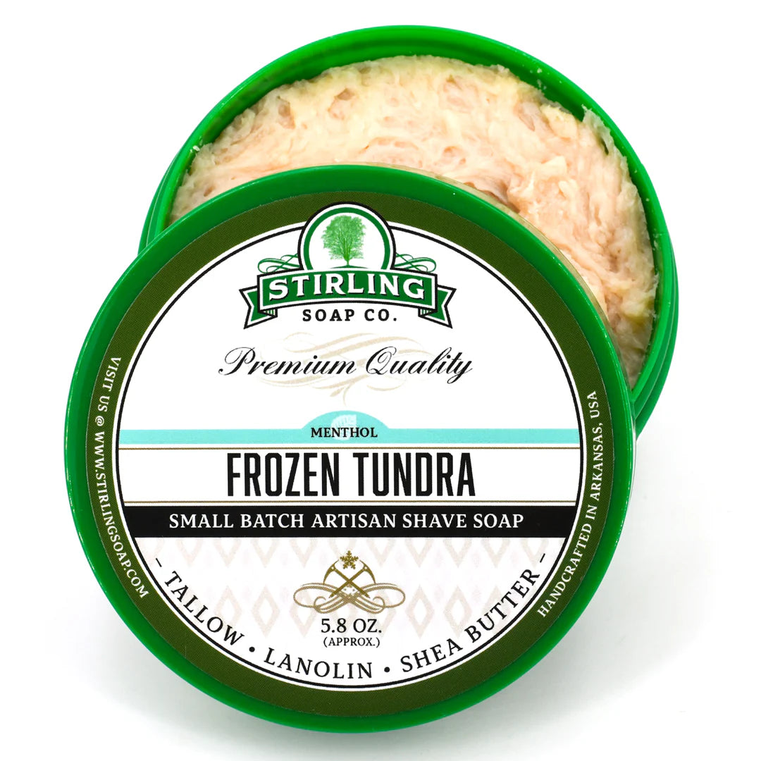 Stirling Soap Company Frozen Tundra Shave Soap 5.8oz