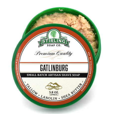 Stirling Soap Company Gatlinburg Shave Soap 5.8oz