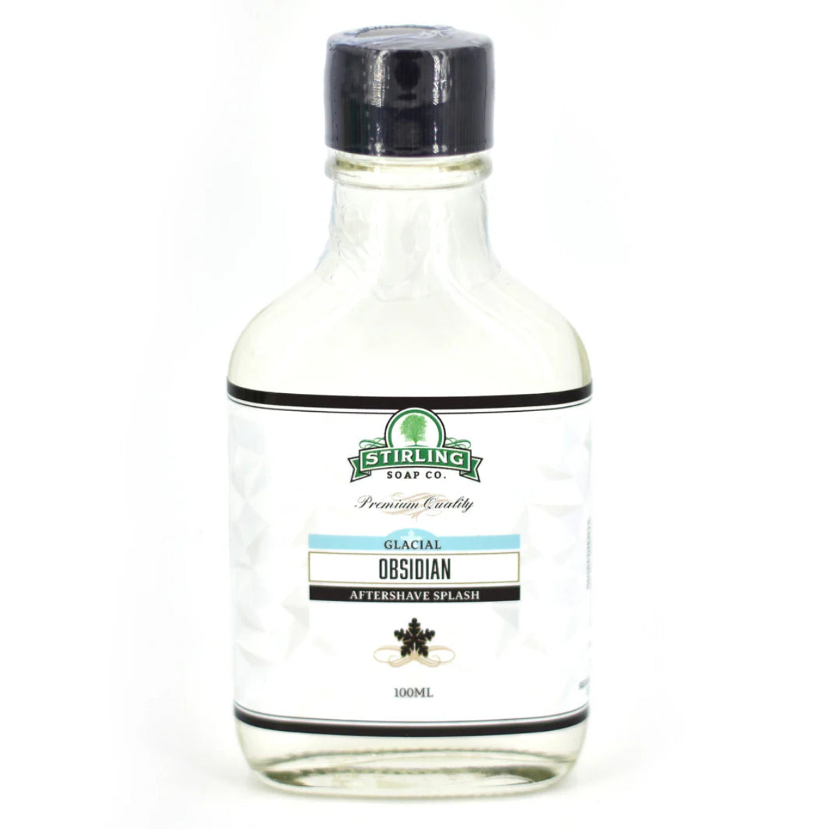 Stirling Soap Company Glacial Obsidian Aftershave Splash 100ml