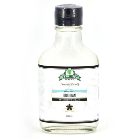 Stirling Soap Company Glacial Obsidian Aftershave Splash 100ml