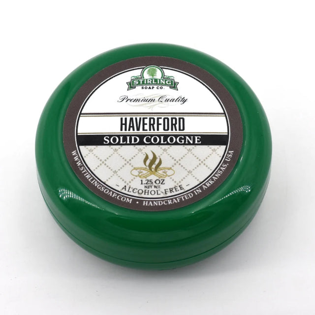 Stirling Soap Company Haverford Solid Cologne 1.25oz