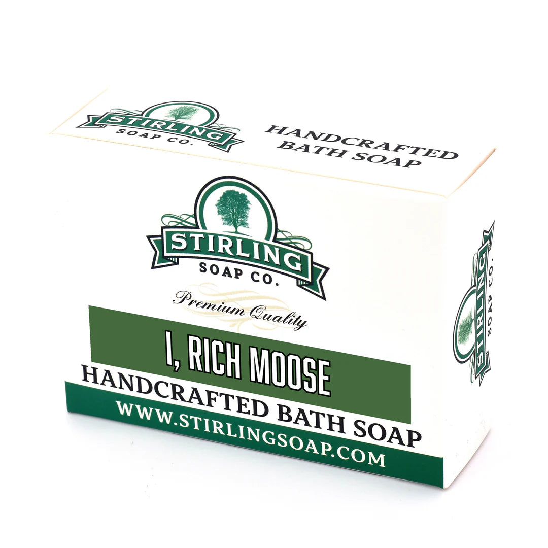 Stirling Soap Company I Rich Moose Bath Soap 5.5oz