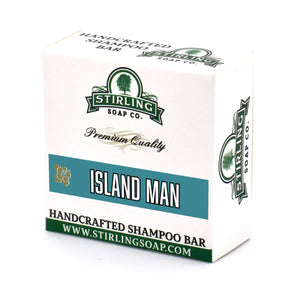 Stirling Soap Company Island Man Shampoo Bar 3.8oz