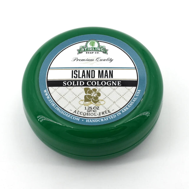 Stirling Soap Company Island Man Solid Cologne 1.25oz