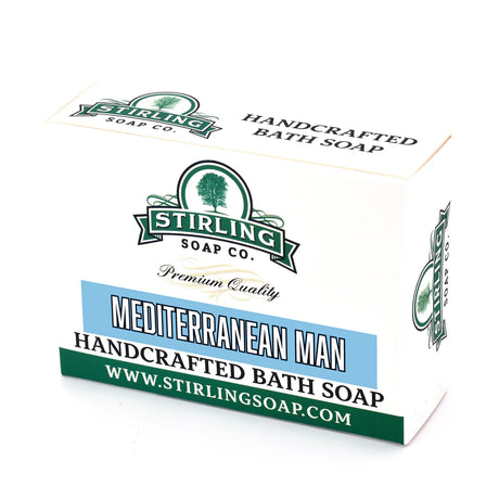 Stirling Soap Company -  Mediterranean Man - Bath Soap - 5.5oz
