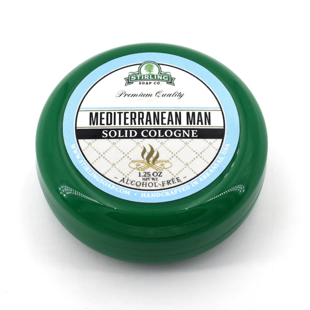 Stirling Soap Company Mediterranean Man Solid Cologne 1.25oz