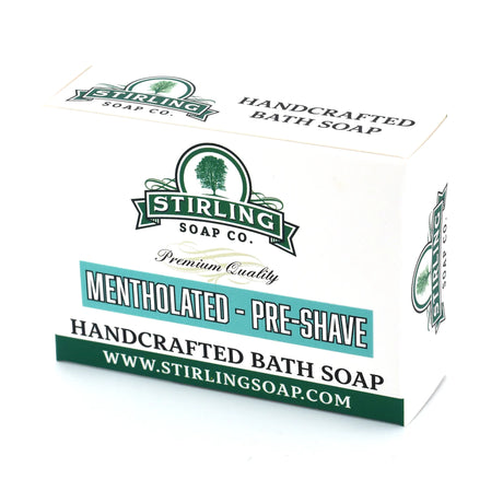 Stirling Soap Company - Mentholated - Pre-Shave Soap - 5.5oz