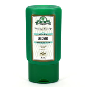 Stirling Soap Company Menthol Unscented Post-Shave Balm 4oz