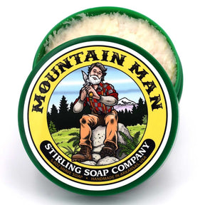 Stirling Soap Company Mountain Man Shave Soap 5.8oz