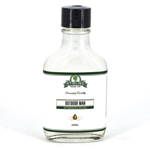 Stirling Soap Company Outdoor Man Aftershave Splash 100ml