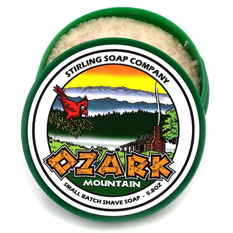 Stirling Soap Company Ozark Mountain Shave Soap 5.8oz