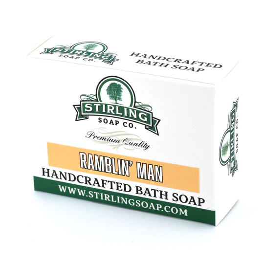 Stirling Soap Company -  Ramblin' Man - Bath Soap - 5.5oz