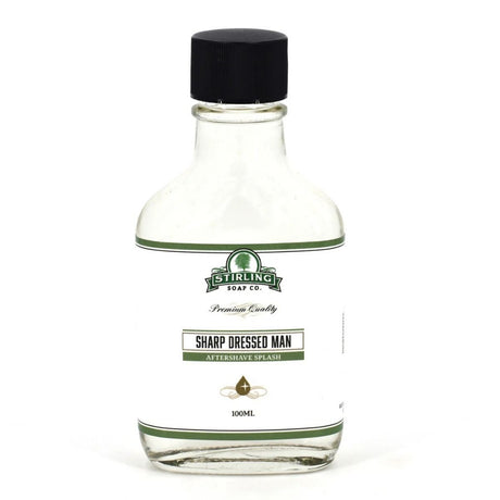 Stirling Soap Company Sharp Dressed Man Aftershave Splash 100ml