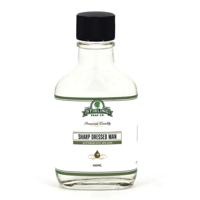 Stirling Soap Company Sharp Dressed Man Aftershave Splash 100ml