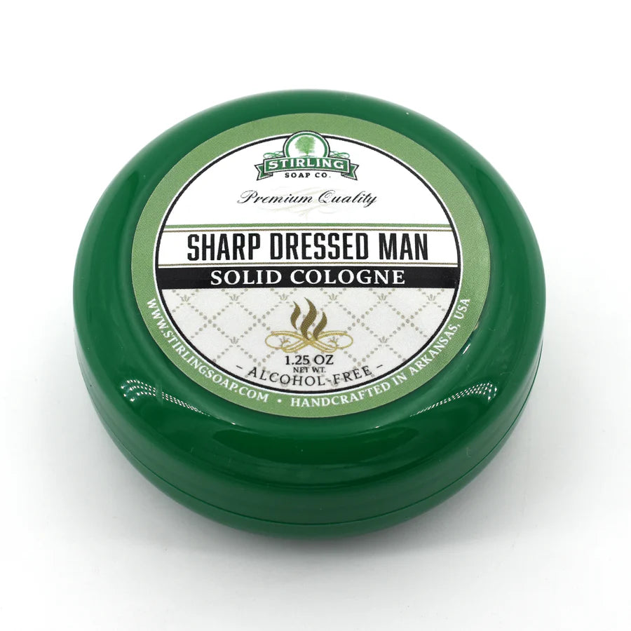 Stirling Soap Company Sharp Dressed Man Solid Cologne 1.25