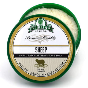 Stirling Soap Company Sheep Shave Soap 5.8oz