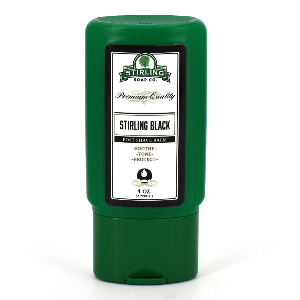 Stirling Soap Company Stirling Black Post-Shave Balm 4oz