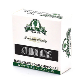 Stirling Soap Company Stirling Black Shampoo Bar 3.8oz