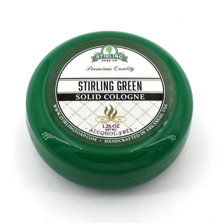 Stirling Soap Company Stirling Green Solid Cologne 1.25oz