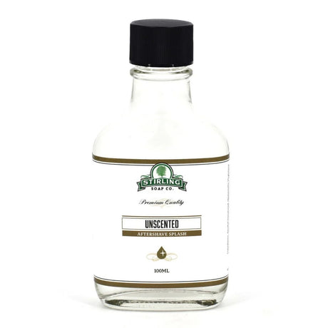 Stirling Soap Company Unscented Aftershave Splash 100ml