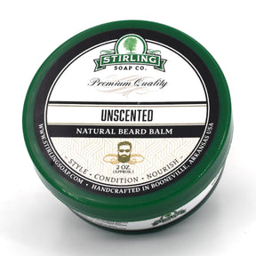 Stirling Soap Company Unscented Beard Balm 2oz
