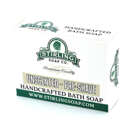 Stirling Soap Company - Unscented - Pre-Shave Soap - 5.5oz